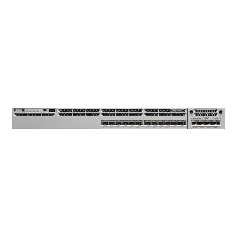 Cisco Catalyst 3850-12S-E - Commutateur - C3 - Géré - 12 x Gigabit SFP - de bureau, Montable sur ... (WS-C3850-12S-E-RF)_1